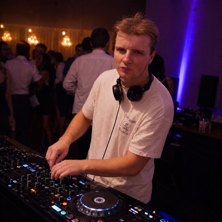 DJ Musha DJing a birthday party